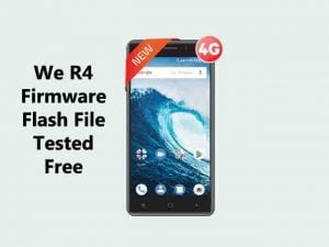 We R4 Firmware Flash File [Tested] Without Password