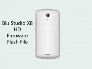 Blu Studio X8 HD Firmware Flash FIle