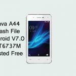 Lava A44 Firmware Flash File