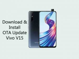 Install OTA Update Firmware Vivo V15 PD1831F_EX_A_1.22.2