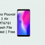 tecno Pouvoir 3 Air Firmware Flash File