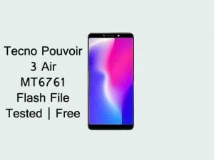Tecno Pouvoir 3 Air LC6 Firmware Flash File | Tested | Free