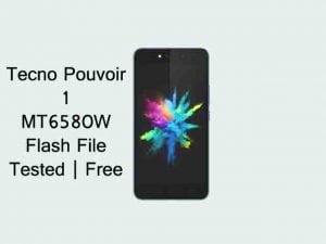 Tecno Pouvoir 1 LA6 Firmware Flash File | Tested | Free
