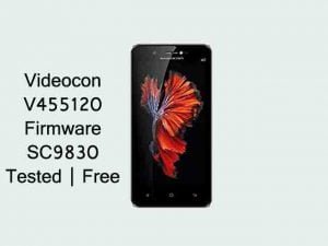 Videocon V455120 Firmware Flash File SC9830 | Tested | Free