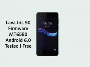 Lava Iris 50 Firmware Flash File