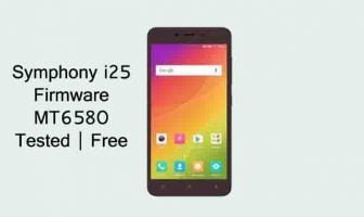 Symphony i25 Firmware Flash File MT6580 | Tested | Free Symphony I25 Firmware Flash File