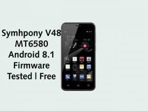 Symphony V48 Firmware Flash File MT6580 Tested | Free