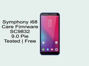 Symphony i68 Care Firmware Flash File 9.0 | Tested Free