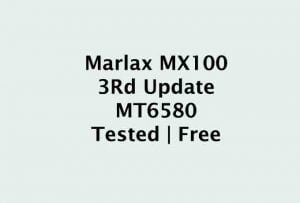 Marlax MX100 Flash FIle