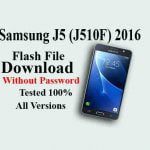 Samsung J5 (J510F) Flash File Download Without Password / 100% Tested