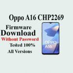 Oppo A16 CHP2269 Firmware Latest Update Without Password