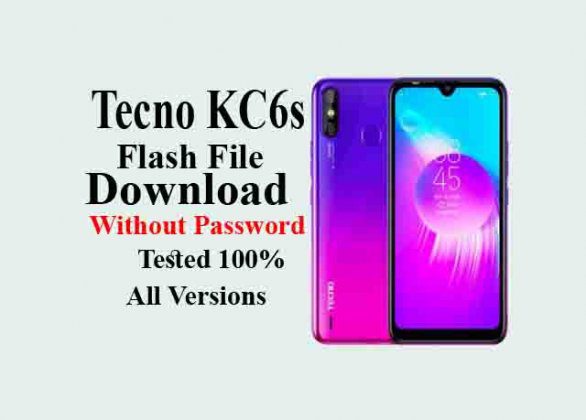 Tecno KC6s Firmware | MT6761 Flash File Full Free