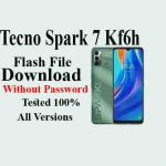 Tecno KF6h Firmware MT6761 Flash File Full Free