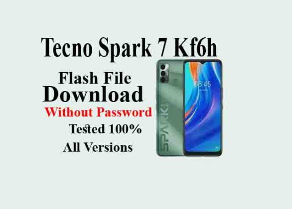 Tecno KF6h Firmware MT6761 Flash File Full Free