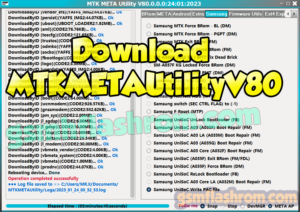 Download MTK META Utility V80 Samsung SPD PAC file Flash 2023