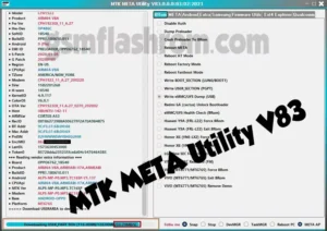 Download MTK META Utility V83 Fixed Samsung SPD PAC File Flash