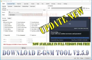 E-GSM Tool V2.5.9