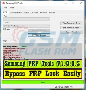 Samsung FRP Tools V1.0.0.3
