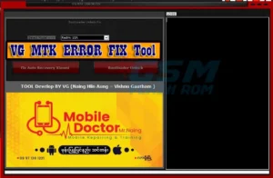 Download VG MTK ERROR FIX Tool 2023 for Resolve Auto Recovery and Bootloader Unlock