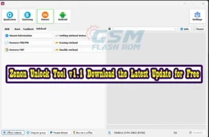 Zenon Unlock Tool v1.1 Download the Latest Update for Free
