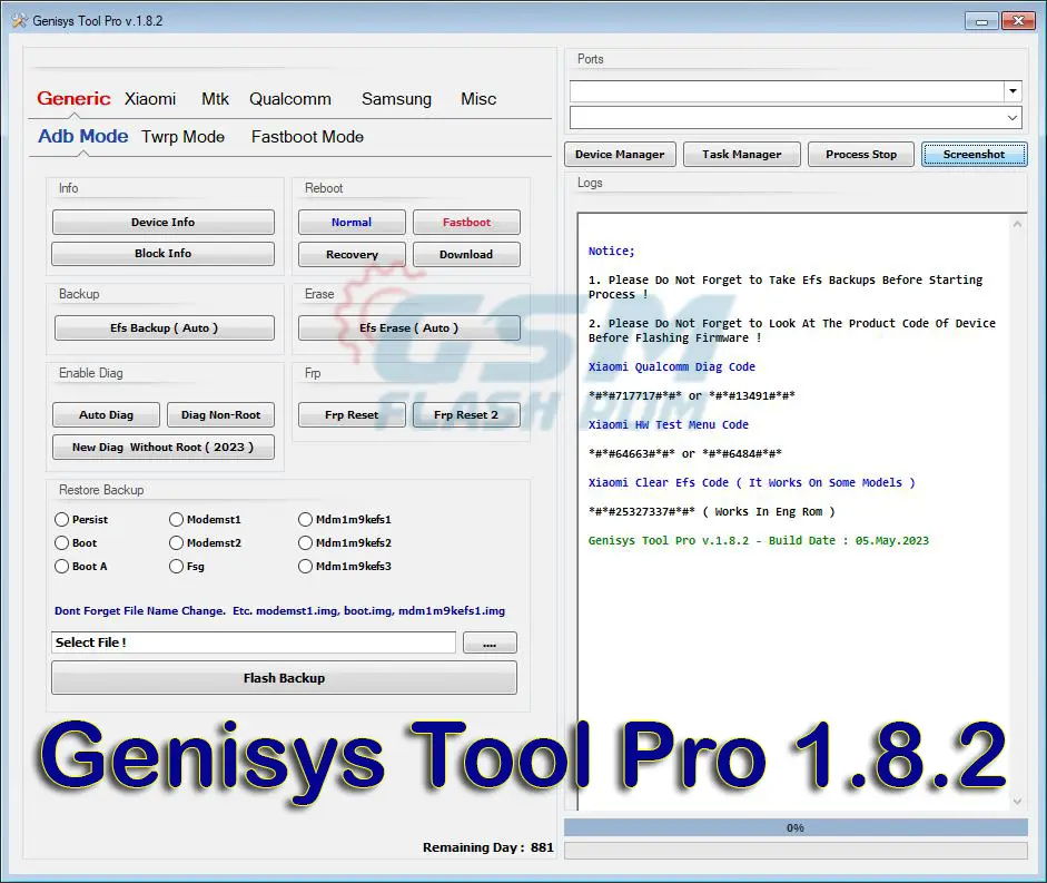 Download Genisys Tool Pro 1.8.2 – The Latest Version for Windows 1