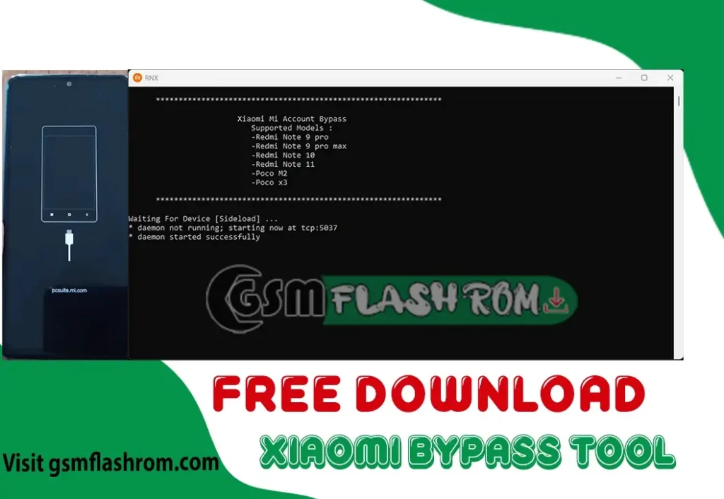RNX Mi Assistant Bypass MI Account Lock Tool: 2024 Free Solution for Xiaomi Devices 1