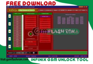 Download Infinix GSM Unlock Tool v3.5: Unlocking, FRP, Formatting, Bootloader & More