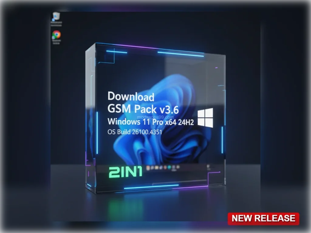 Windows 11 Pro 24H2 GSM Pack v3.6 + 70+ Flash Tools ISO 1